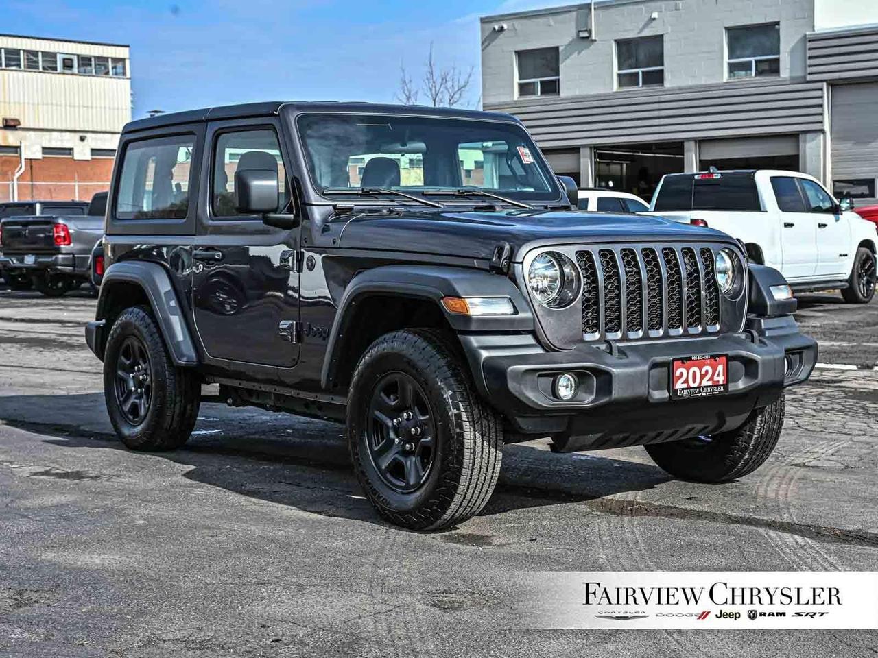 2024 Jeep Wrangler Sport BLACK HARD TOP   CARPLAY   12.3 SCREEN   DUA Photo