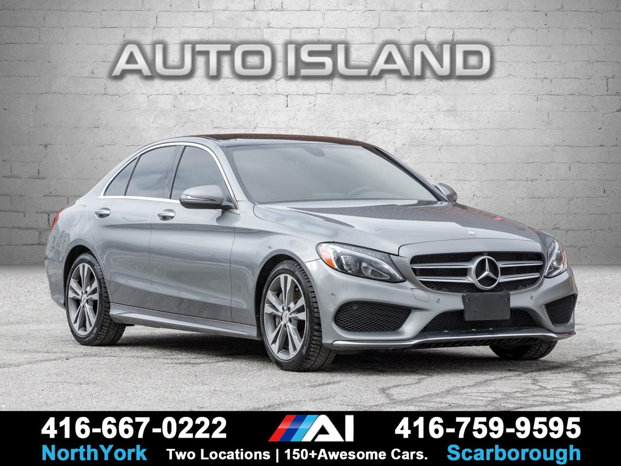 2016 Mercedes-Benz C-Class C300 Sport-Navi-Pano-RearCam-Burmester Sound Photo0