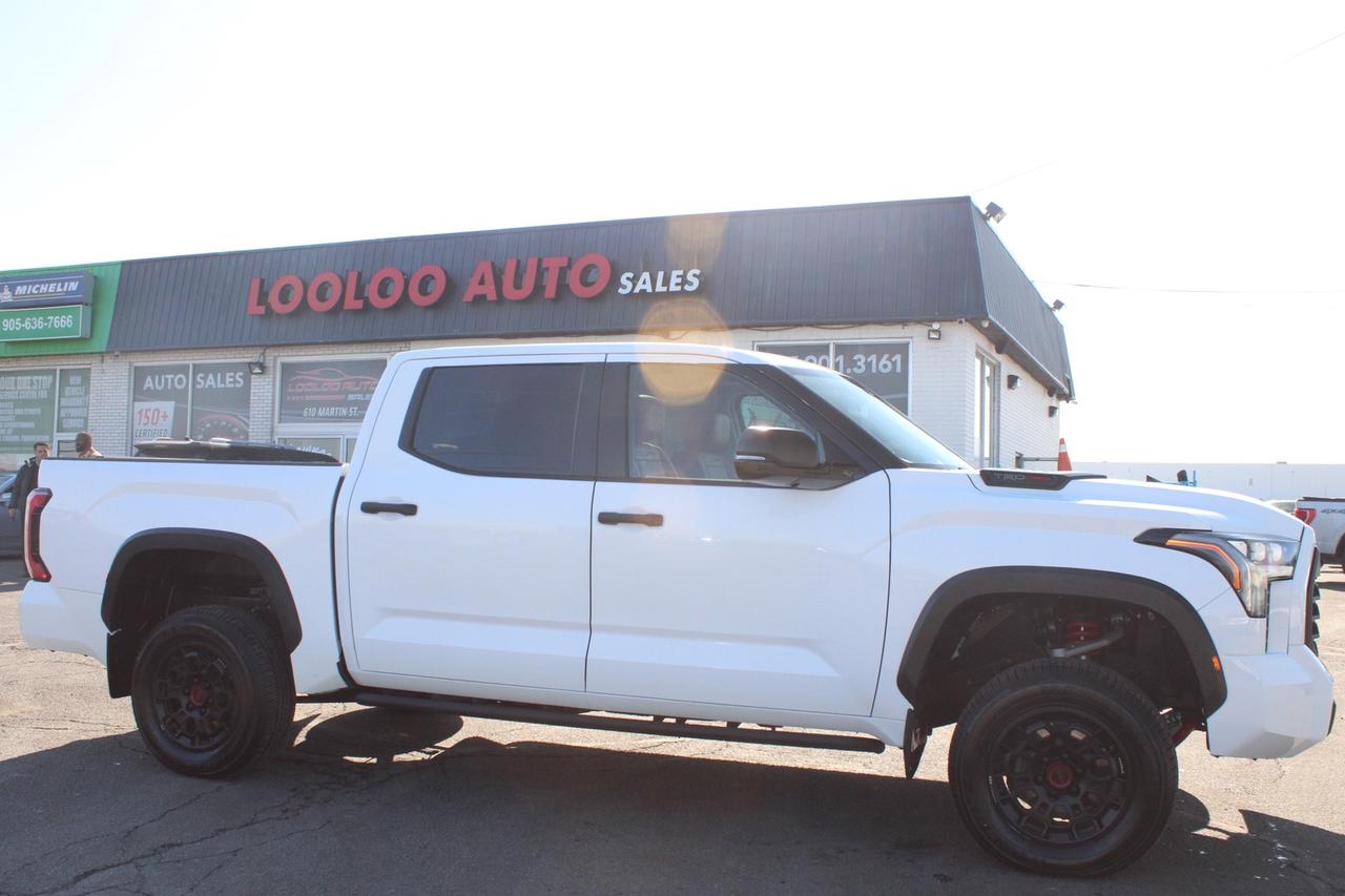 2022 Toyota Tundra TRD PRO HYBRID CrewMax 4WD RED INTERIOR Photo0