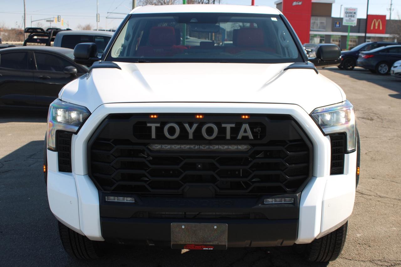 2022 Toyota Tundra TRD PRO HYBRID CrewMax 4WD RED INTERIOR Photo
