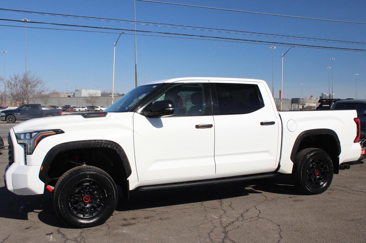 2022 Toyota Tundra TRD PRO HYBRID CrewMax 4WD RED INTERIOR Photo2