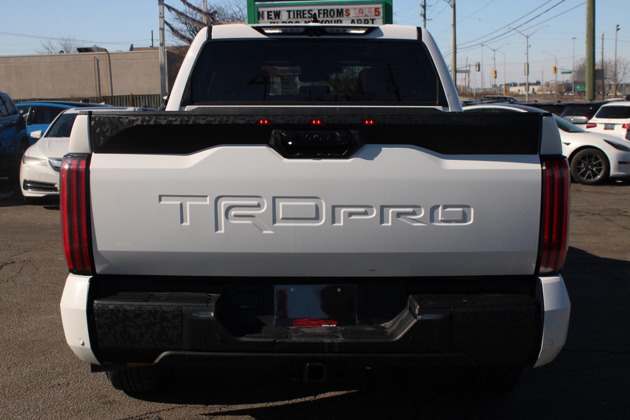 2022 Toyota Tundra TRD PRO HYBRID CrewMax 4WD RED INTERIOR Photo