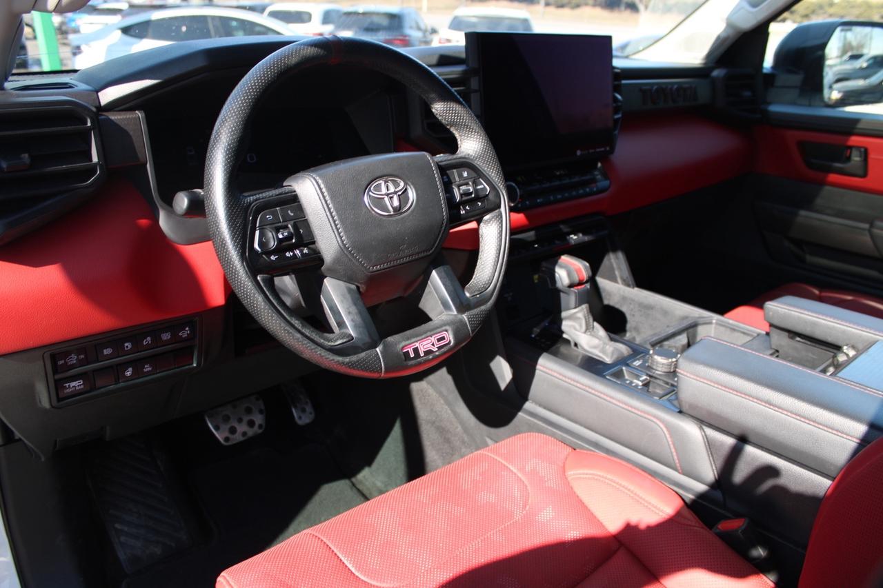2022 Toyota Tundra TRD PRO HYBRID CrewMax 4WD RED INTERIOR Photo