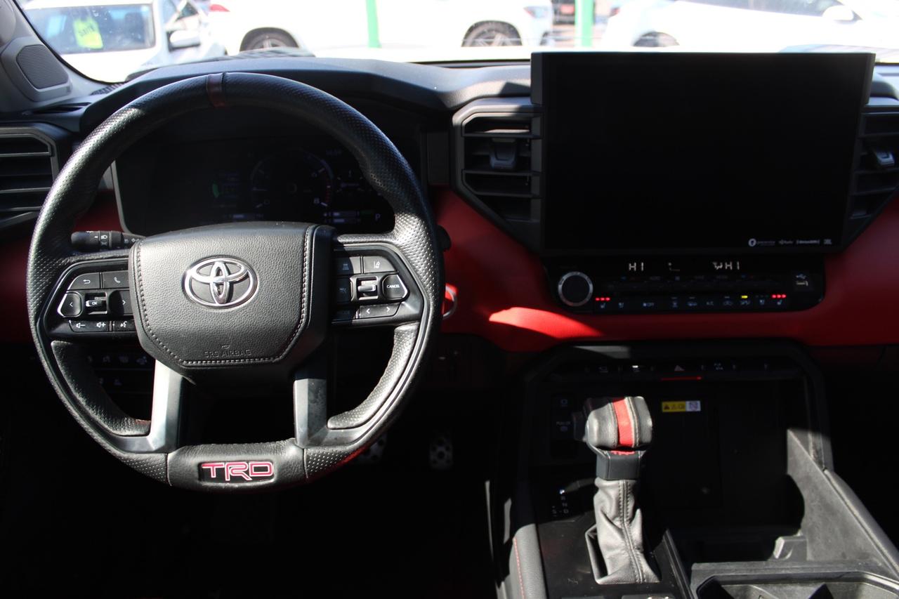 2022 Toyota Tundra TRD PRO HYBRID CrewMax 4WD RED INTERIOR Photo