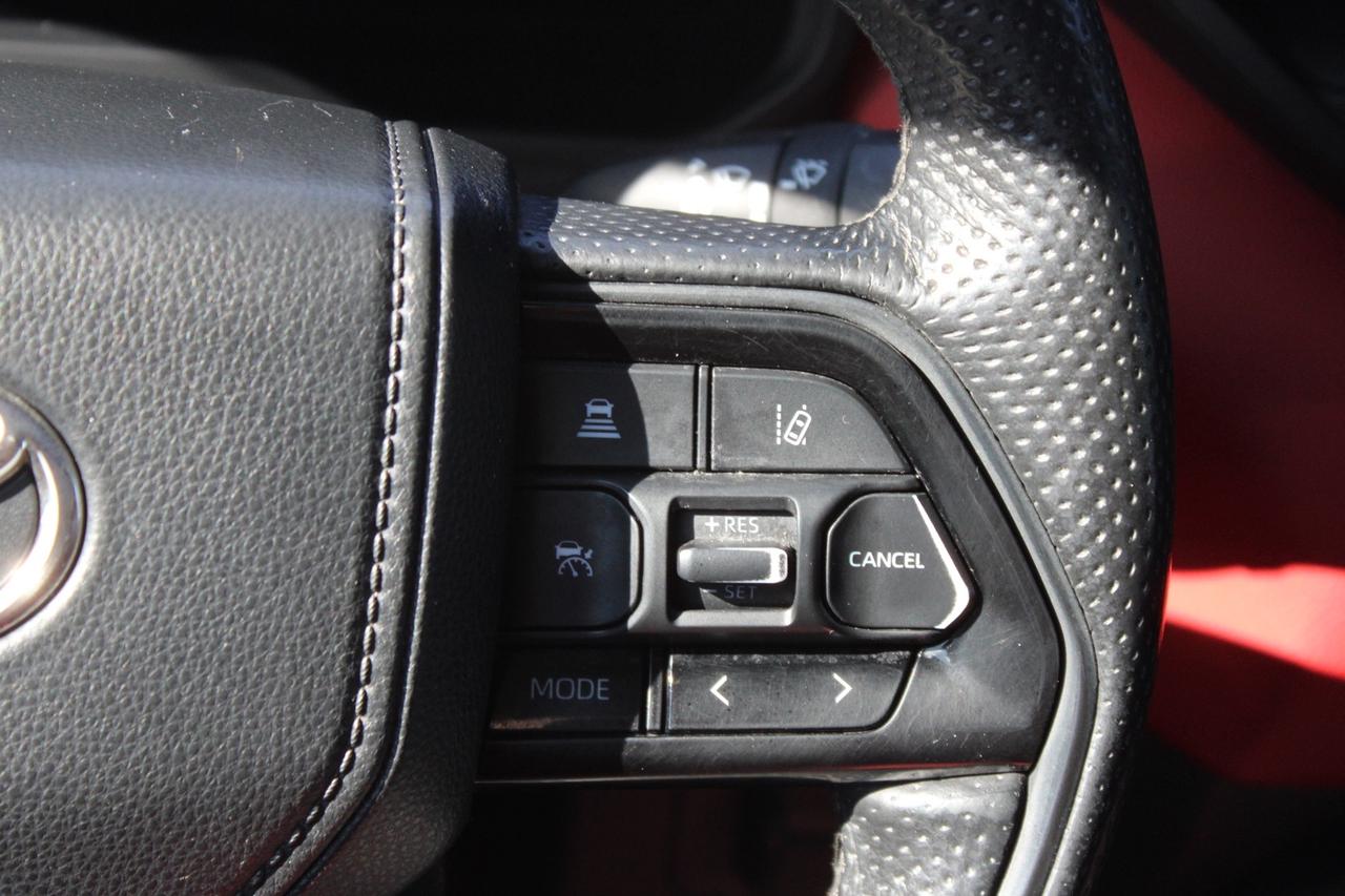 2022 Toyota Tundra TRD PRO HYBRID CrewMax 4WD RED INTERIOR Photo