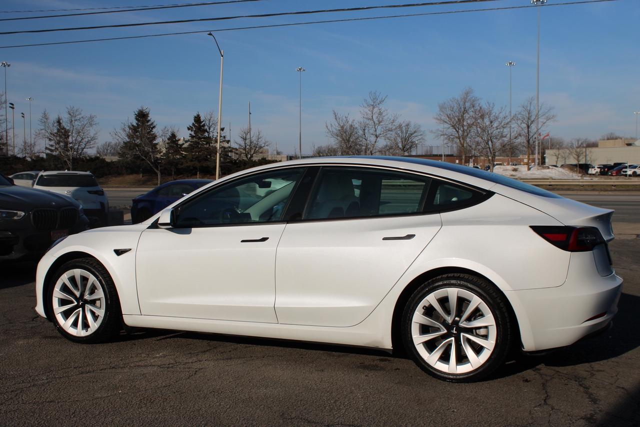 2022 Tesla Model 3 Long Range   Dual Motor   White Interior   One Own Photo4