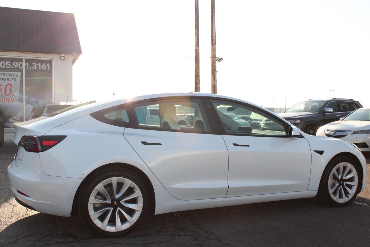 2022 Tesla Model 3 Long Range   Dual Motor   White Interior   One Own Photo