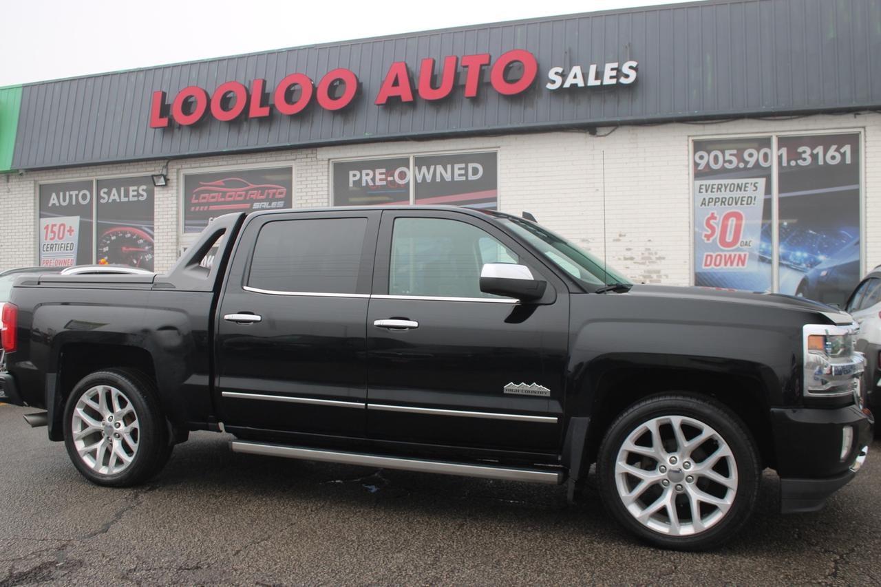 2017 Chevrolet Silverado 1500 High Country Crew Cab 4WD   No Accident   Safety I Photo0