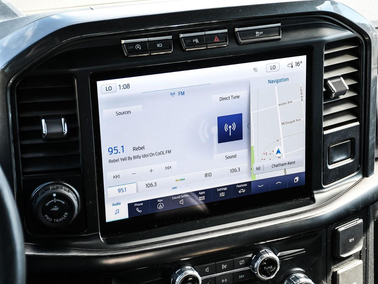 2023 Ford F-150 Lariat Twin Panel Moonroof   ACC + Lane Keeping Photo