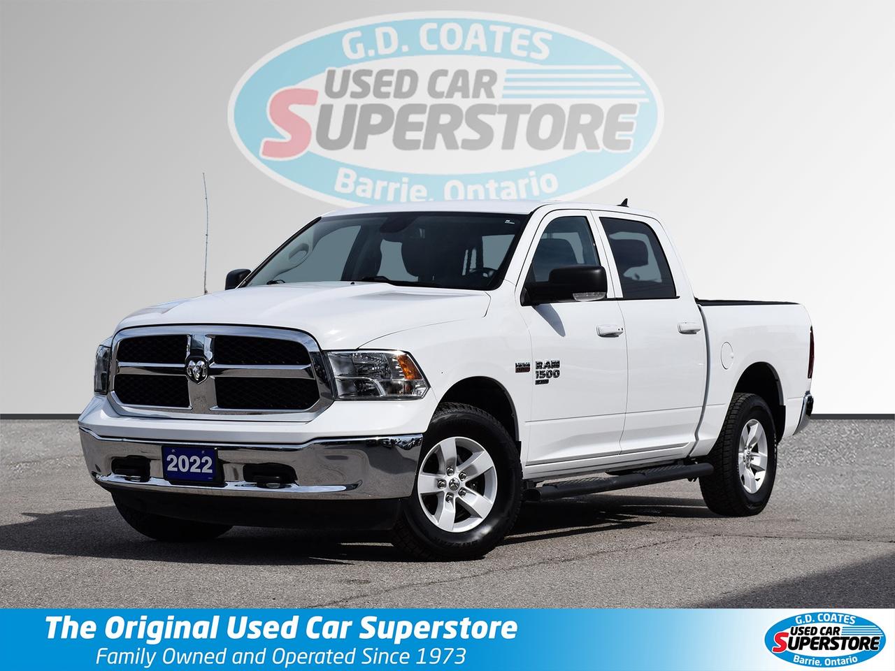 2022 RAM 1500 Classic SLT Crew Cab 4x4 ~Heated Seats ~Bluetooth ~Camera Photo