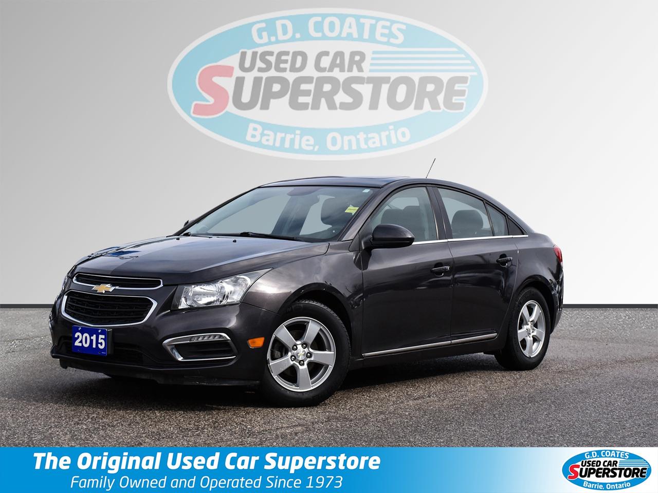 2015 Chevrolet Cruze LT ~Nav ~Camera ~Heated Leather ~Moonroof ~Alloys Photo
