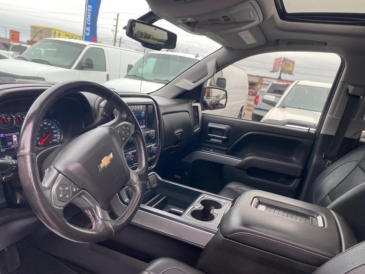 2017 Chevrolet Silverado 1500 LTZ Crew Cab 4x4 ~Leather ~Camera ~Sunroof ~BOSE Photo