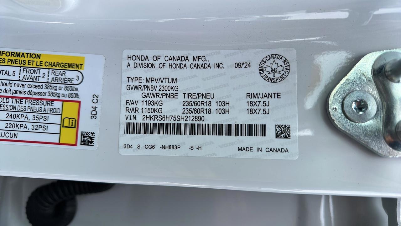 2025 Honda CR-V Hybrid EX-L Photo