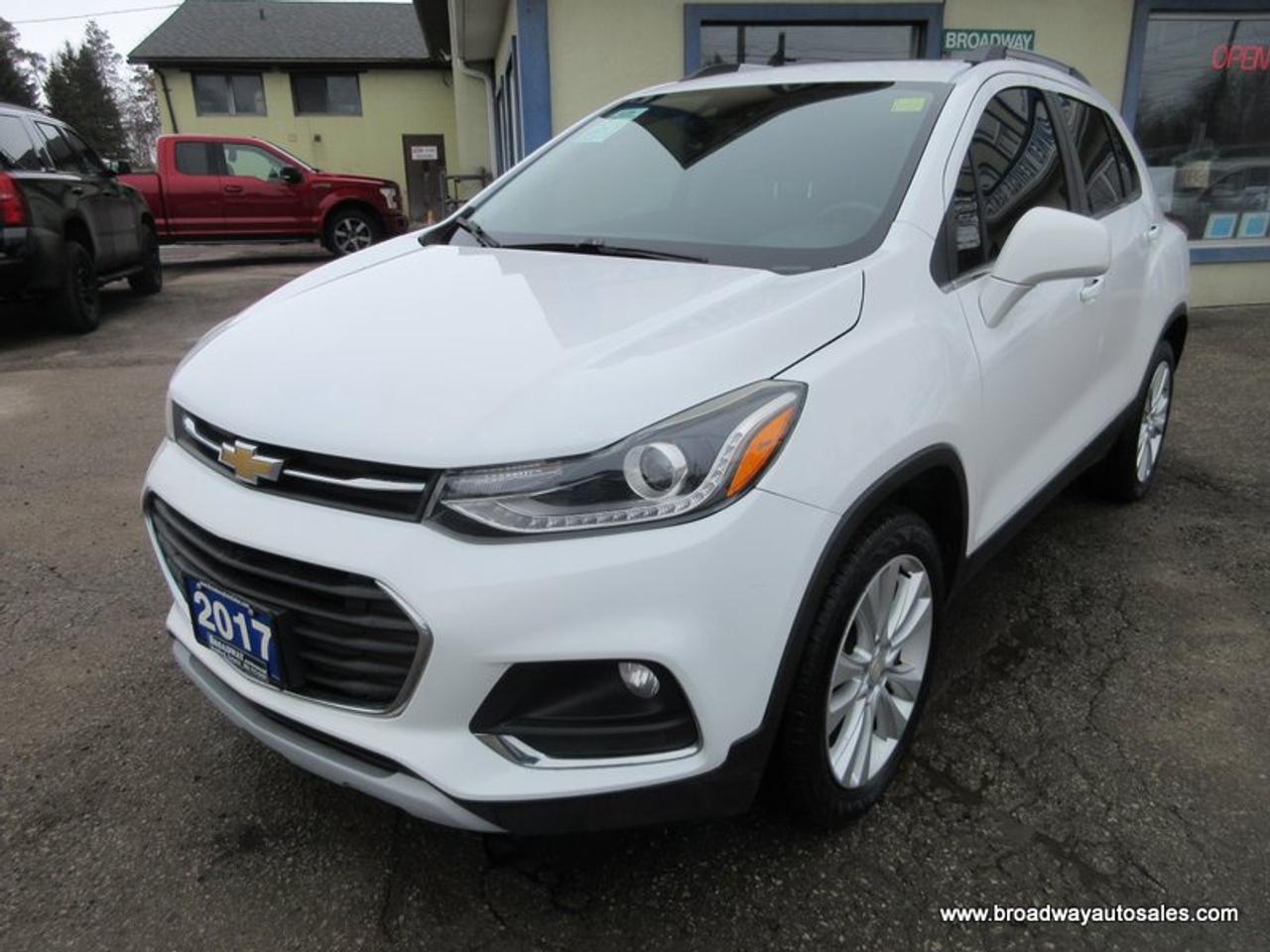 2017 Chevrolet Trax ALL-WHEEL DRIVE PREMIER-MODEL 5 PASSENGER 1.4L - DOHC.. LEATHER.. HEATED SEATS.. POWER SUNROOF.. BACK-UP CAMERA.. BLUETOOTH SYSTEM..