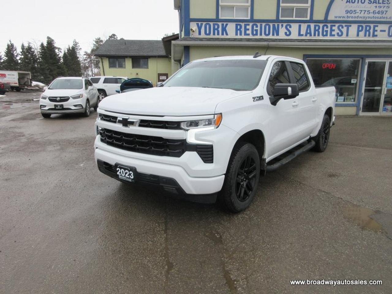 2023 Chevrolet Silverado 1500 LOADED RST-Z71-MODEL 5 PASSENGER 5.3L - V8.. 4X4.. CREW-CAB.. SHORTY.. LEATHER.. HEATED SEATS & WHEEL.. BACK-UP CAMERA.. POWER SUNROOF.. Photo