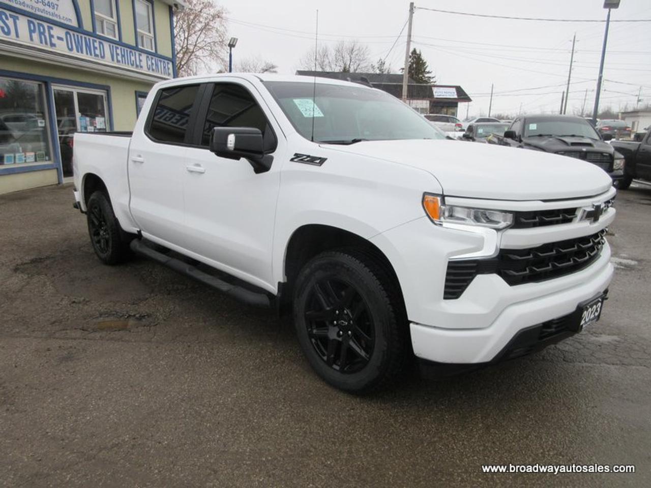 2023 Chevrolet Silverado 1500 LOADED RST-Z71-MODEL 5 PASSENGER 5.3L - V8.. 4X4.. CREW-CAB.. SHORTY.. LEATHER.. HEATED SEATS & WHEEL.. BACK-UP CAMERA.. POWER SUNROOF.. Photo4