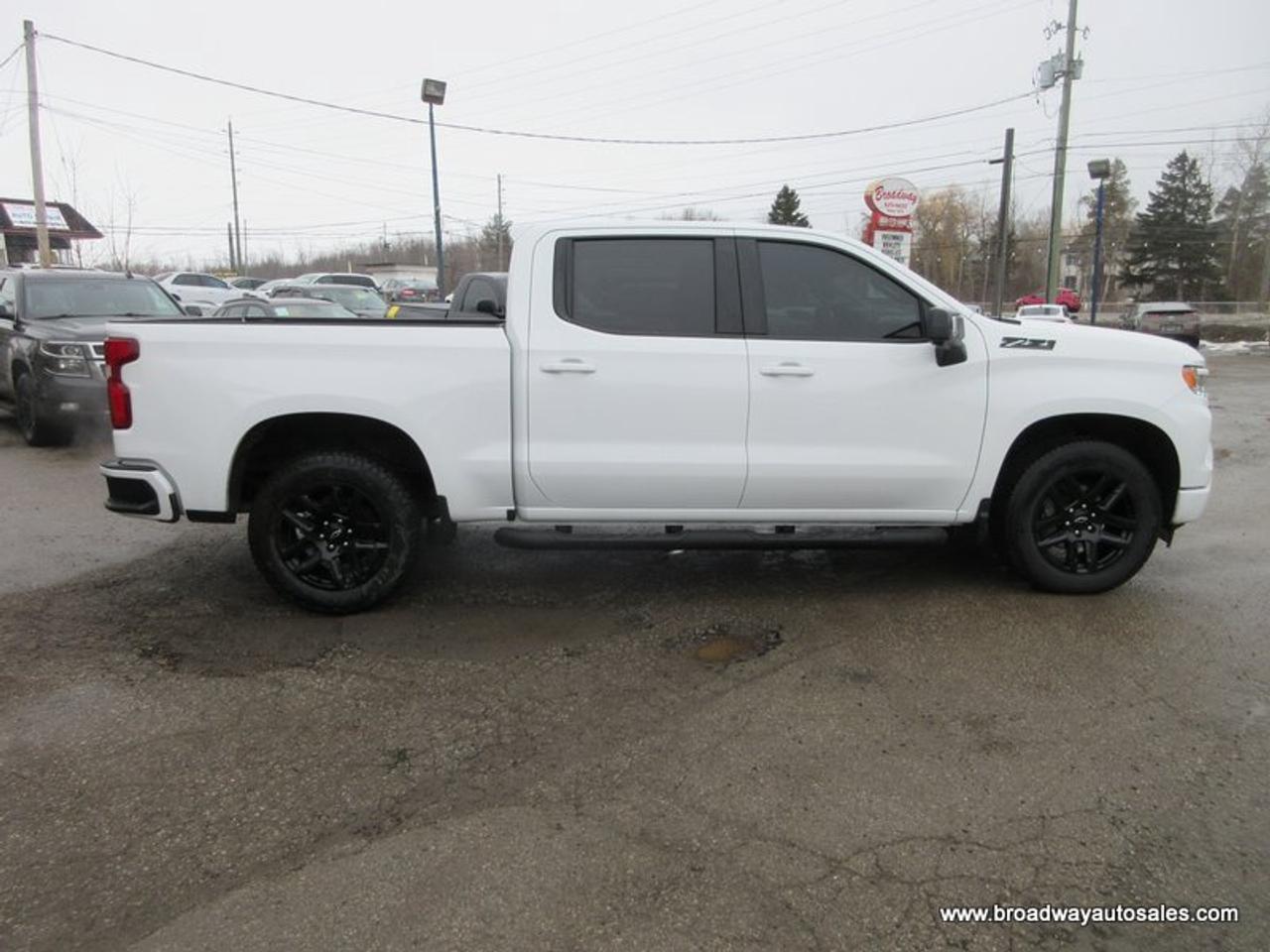 2023 Chevrolet Silverado 1500 LOADED RST-Z71-MODEL 5 PASSENGER 5.3L - V8.. 4X4.. CREW-CAB.. SHORTY.. LEATHER.. HEATED SEATS & WHEEL.. BACK-UP CAMERA.. POWER SUNROOF.. Photo