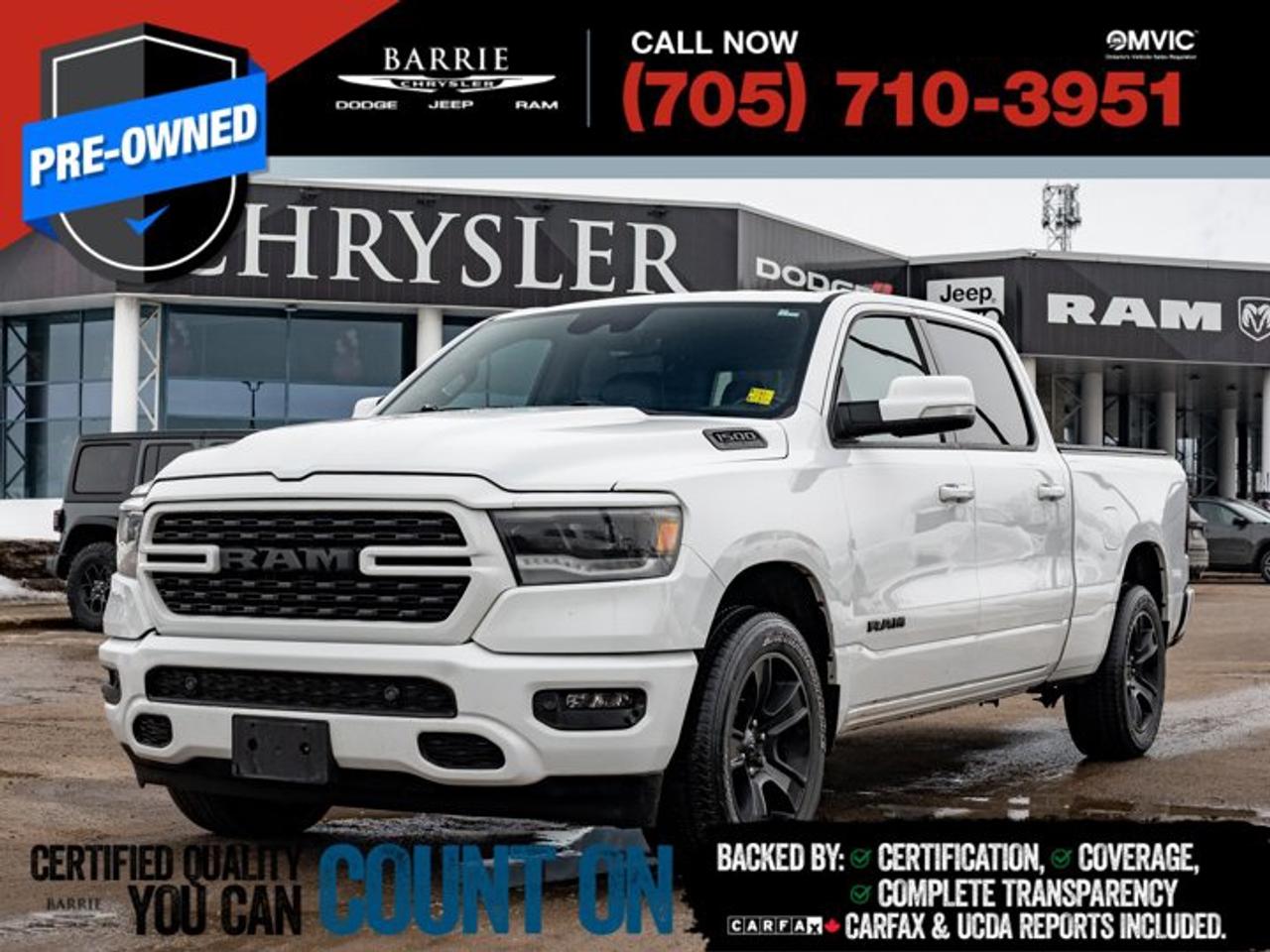 Used 2022 RAM 1500 SPORT for sale in Barrie, ON