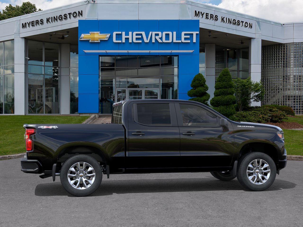 2026 Chevrolet Silverado 1500 Custom  - $464 B/W Photo4