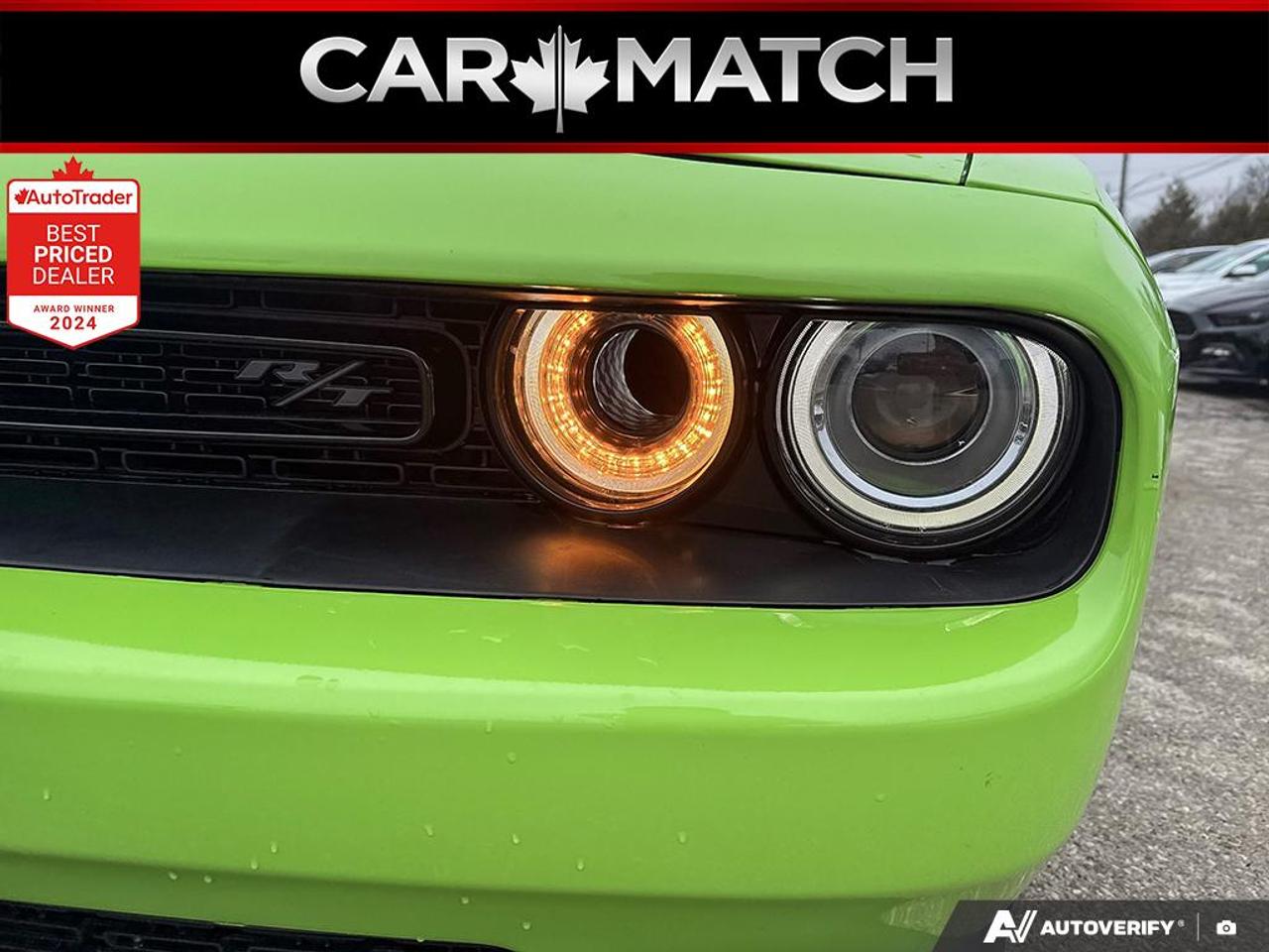 2023 Dodge Challenger R/T LEATHER / NO ACCIDENTS / 5.7L / RARE LIMEGREEN Photo