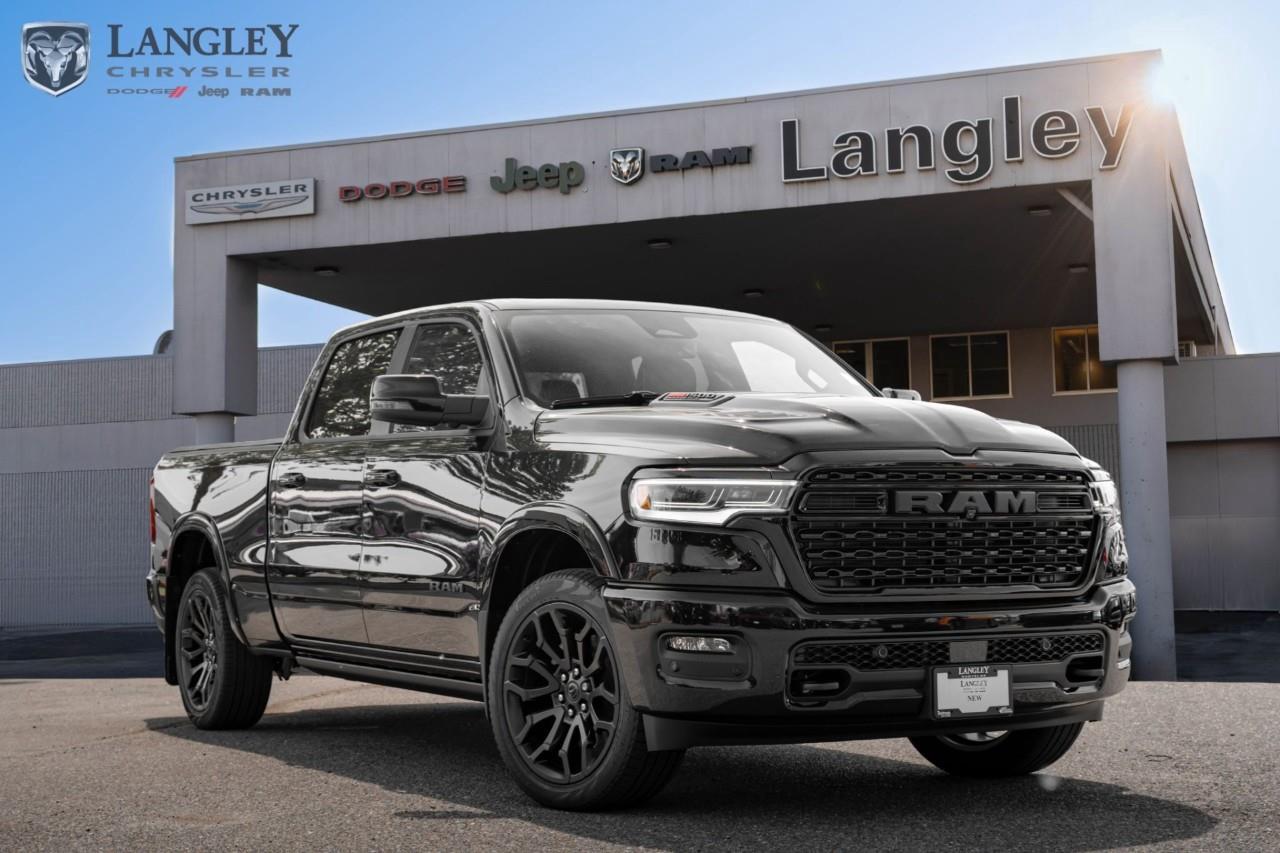 <p><strong>2026 RAM 1500 Limited Longhorn 4x4 Crew Cab 6'4" Box</strong></p><p>The 2026 RAM 1500 Limited Longhorn blends southwest-inspired luxury with high-output performance, featuring the new Hurricane twin-turbo engine and a premium wood-and-leather interior.</p><p></p><ul><li><p><strong>Engine</strong>: 3.0L Hurricane High-Output Twin-Turbo I-6 (540 hp, 521 lb-ft torque)</p><p></p></li><li><p><strong>Drivetrain</strong>: 4x4 with 8-speed automatic transmission</p><p></p></li><li><p><strong>Efficiency</strong>: 15.7 L/100 km City / 11.5 L/100 km Highway</p><p></p></li><li><p><strong>Max Towing</strong>: Up to 4,536 kg (10,000 lbs)</p><p></p></li><li><p><strong>Technology</strong>: 14.5-inch Uconnect 5 touchscreen and 12.3-inch digital cluster</p><p></p></li><li><p><strong>Key Features</strong>: Southwestern-style leather seats, 20-inch aluminum wheels, and 6'4" cargo box</p></li></ul><p>Come book a test drive at Langley Chrysler, conveniently located in Langley, British Columbia.</p>*All new vehicle purchases are plus the PDI accessory installs and any price increases provided by the manufacturer. For trucks the accessories will include wheel locks, spray-in liners, and mud flaps. For all other vehicles, wheel locks are standard, other equipment may apply. Confirm with the dealer.

<p>*All prices are net of all manufacturer incentives and/or rebates and are subject to change by the manufacturer without notice. All prices plus applicable taxes, applicable environmental recovery charges, documentation of $599 and full tank of fuel surcharge of $76 if a full tank is chosen.<br />Other items available that are not included in the above price:<br />Tire & Rim Protection and Key fob insurance starting from $599<br />Service contracts (extended warranties) for up to 7 years and 200,000 kms starting from $599<br />Custom vehicle accessory packages, mudflaps and deflectors, tire and rim packages, lift kits, exhaust kits and tonneau covers, canopies and much more that can be added to your payment at time of purchase<br />Undercoating, rust modules, and full protection packages starting from $199<br />Flexible life, disability and critical illness insurances to protect portions of or the entire length of vehicle loan?im?im<br />Financing Fee of $500 when applicable<br />Prices shown are determined using the largest available rebates and incentives and may not qualify for special APR finance offers. See dealer for details. This is a limited time offer.</p>