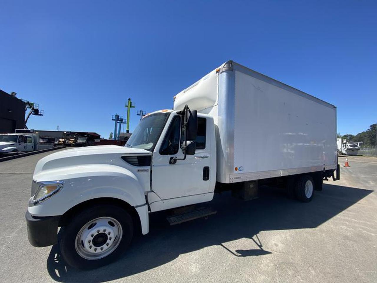 2014 International TerraStar Cube van 18 feet Diesel, 3 passenger Power Tailgate, automatic hydraulic brakes, transmission, power windows, power door locks air conditioning, 6.4L, 4X2, white exterior, gray interior, cloth. Certificate and decal valid to February 2027  $19,410.00 plus $375 processing fee, $19,785.00 total payment obligation before taxes.   Listing report, warranty, contract commitment cancellation fee, financing available on approved credit (some limitations and exceptions may apply). All above specifications and information is considered to be accurate but is not guaranteed and no opinion or advice is given as to whether this item should be purchased. We do not allow test drives due to theft, fraud, acts of vandalism and undetectable impaired driving. Instead we provide the following benefits: Complimentary Warranty (with options to extend), Limited Money Back Satisfaction Guarantee on Fully Completed Contracts, Contract Commitment Cancellation, and an Open-Ended Sell-Back Option. Ask seller for details or call 604-522-REPO(7376) to confirm listing availability.