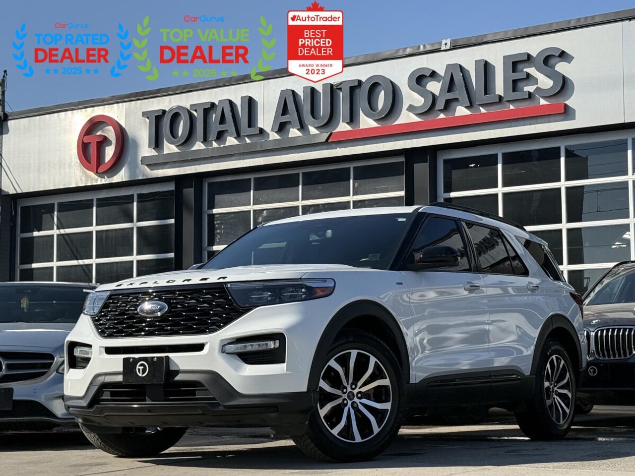 ** JUST ARRIVED! DONT MISS OUT ON THIS ONE!! ** <br/> ** NO ACCIDENTS, ONE OWNER, CLEAN TITLE, CARFAX VERIFIED! ** <br/> ** RATES AS LOW AS 6.99 OAC ** <br/> <br/> <br/> ===>> WE FINANCE ALL CREDIT TYPES! NEW TO THE COUNTRY?! NO PROBLEM! BAD CREDIT?! NO PROBLEM! <br/> ===>> YOU CAN APPLY ONLINE ON OUR WEBSITE OR IN PERSON! <br/> <br/> <br/> ** GORGEOUS WHITE EXTERIOR ON PREMIUM BLACK LEATHER! COMES LOADED WITH PANORAMIC GLASS ROOF, HEATED FRONT SEATS, HEATED STEERING WHEEL, BLUETOOTH AUDIO, APPLE CARPLAY, ANDROID AUTO, POWER ADJUSTABLE SEATS, 360 CAMERA WITH PARKING ASSIST, & MUCH MUCH MORE!! ** <br/> <br/> <br/> >>>> FOLLOW US ON INSTAGRAM @ <br/> TOTALAUTOSALES <br/> <br/> <br/> *** PLEASE CALL (437) 494-3945 *** <br/> OUR NEW LOCATION: <br/> 2430 FINCH AVE WEST, NORTH YORK, M9M 2E1 <br/> <br/> <br/> *** CERTIFICATION: Have your new preowned vehicle certified at TOTAL AUTO SALES! We offer a full safety inspection exceeding industry standards, including oil change and professional detailing before delivery. Vehicles are not drivable, if not certified or e-tested, a certification package is available for $995. All trade-ins are welcome. Taxes, Finance fee and licensing are extra.** <br/> <br/> <br/> ** WARRANTY. We provide extended warranties up to 48m with optional coverage up to 10,000$ per/claim with unlimited kms. ** <br/> *** PLEASE CALL (437) 494-3945 *** <br/> TOTAL AUTO SALES 2430 FINCH AVE WEST, NORTH YORK, M9M 2E1 <br/> <br/> <br/> ** To the best of our ability, we have made an effort to ensure that the information provided to you in this ad is accurate. We do not take any responsibility for any errors, omissions or typographic mistakes found on all our ads. Prices may change without notice. Please verify the accuracy of the information with our sales team. ** <br/>