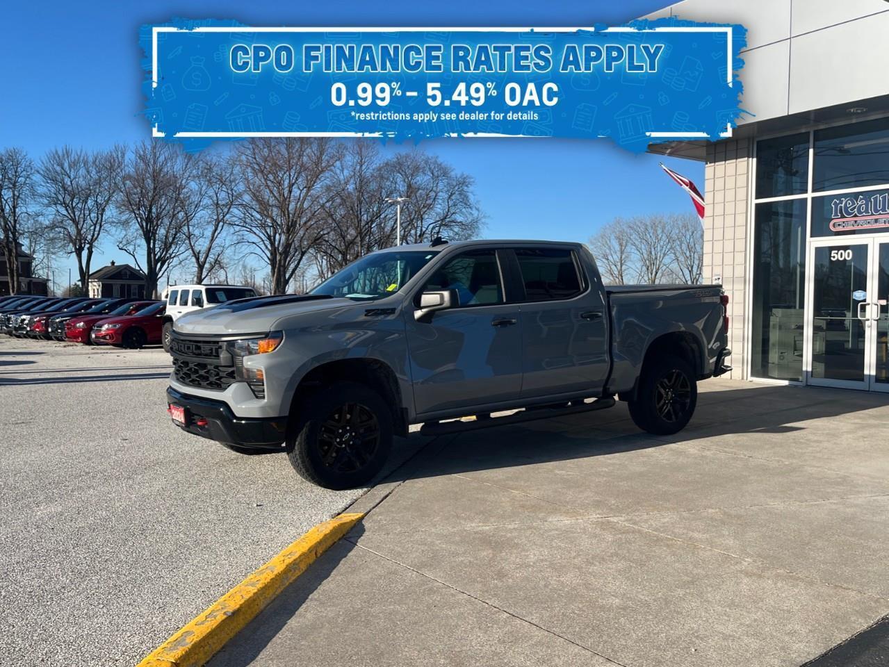 2024 Chevrolet Silverado 1500 CUSTOM TRAIL BOSS CPO FINANCE RATES!! Photo0