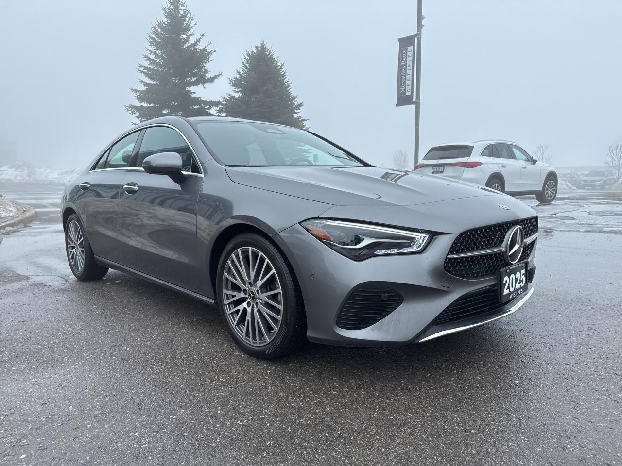 2025 Mercedes-Benz CLA AppleCarplay B-Cam Pwr Moonroof Rain Sensing Photo