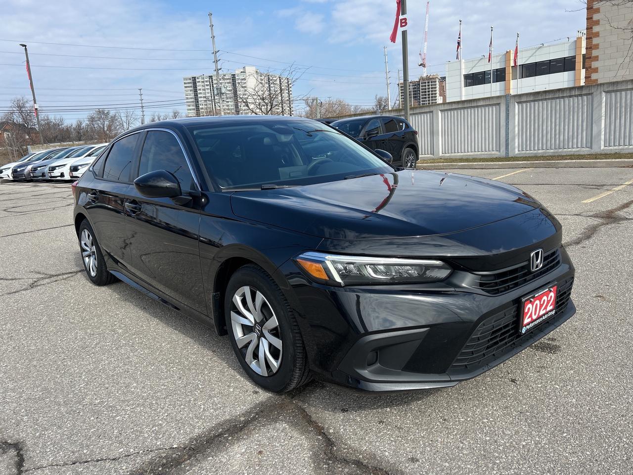 2022 Honda Civic Sedan LX CarPlay Bluetooth Rear Camera Low Kms Photo