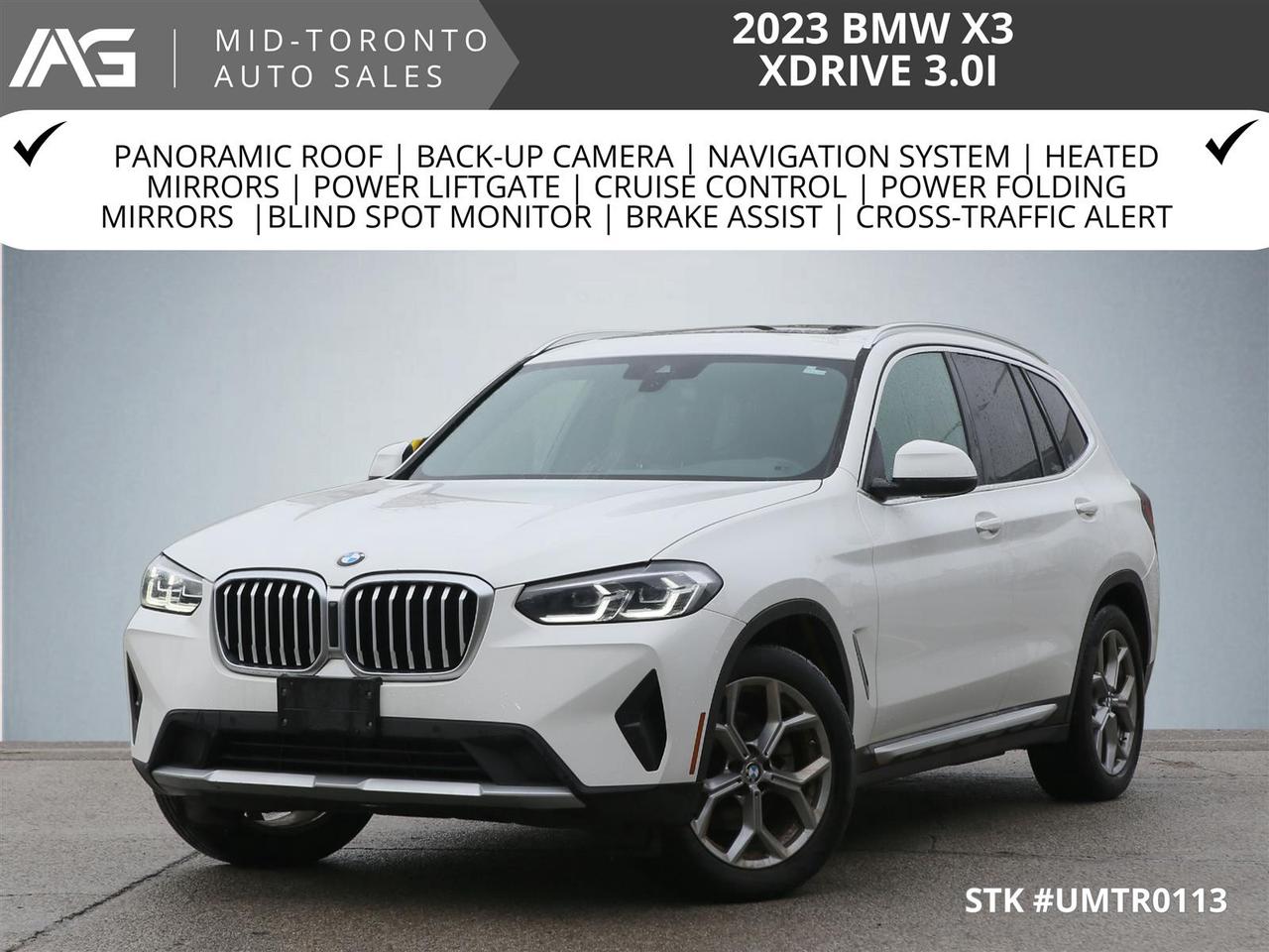 2023 BMW X3 XDrive30i | Premium Package | Photo