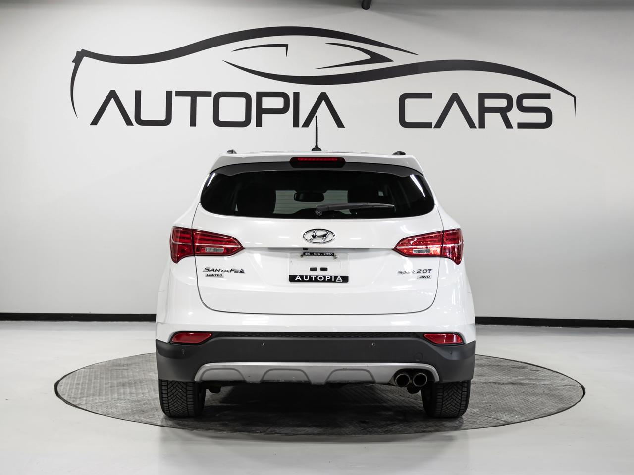 2016 Hyundai Santa Fe Sport AWD 2.0T LIMITED BLIND SPOTS NAVIGATION REAR VIEW Photo4