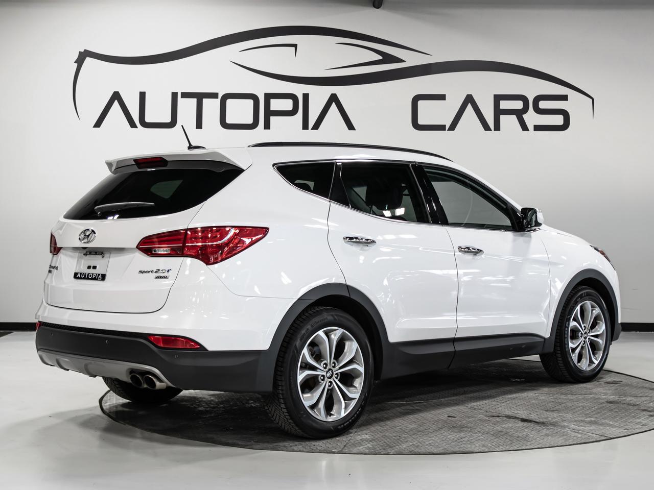 2016 Hyundai Santa Fe Sport AWD 2.0T LIMITED BLIND SPOTS NAVIGATION REAR VIEW Photo3