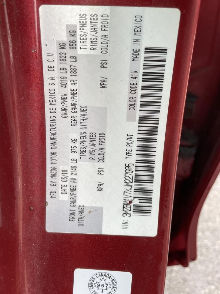 2018 Mazda MAZDA3 GS Photo