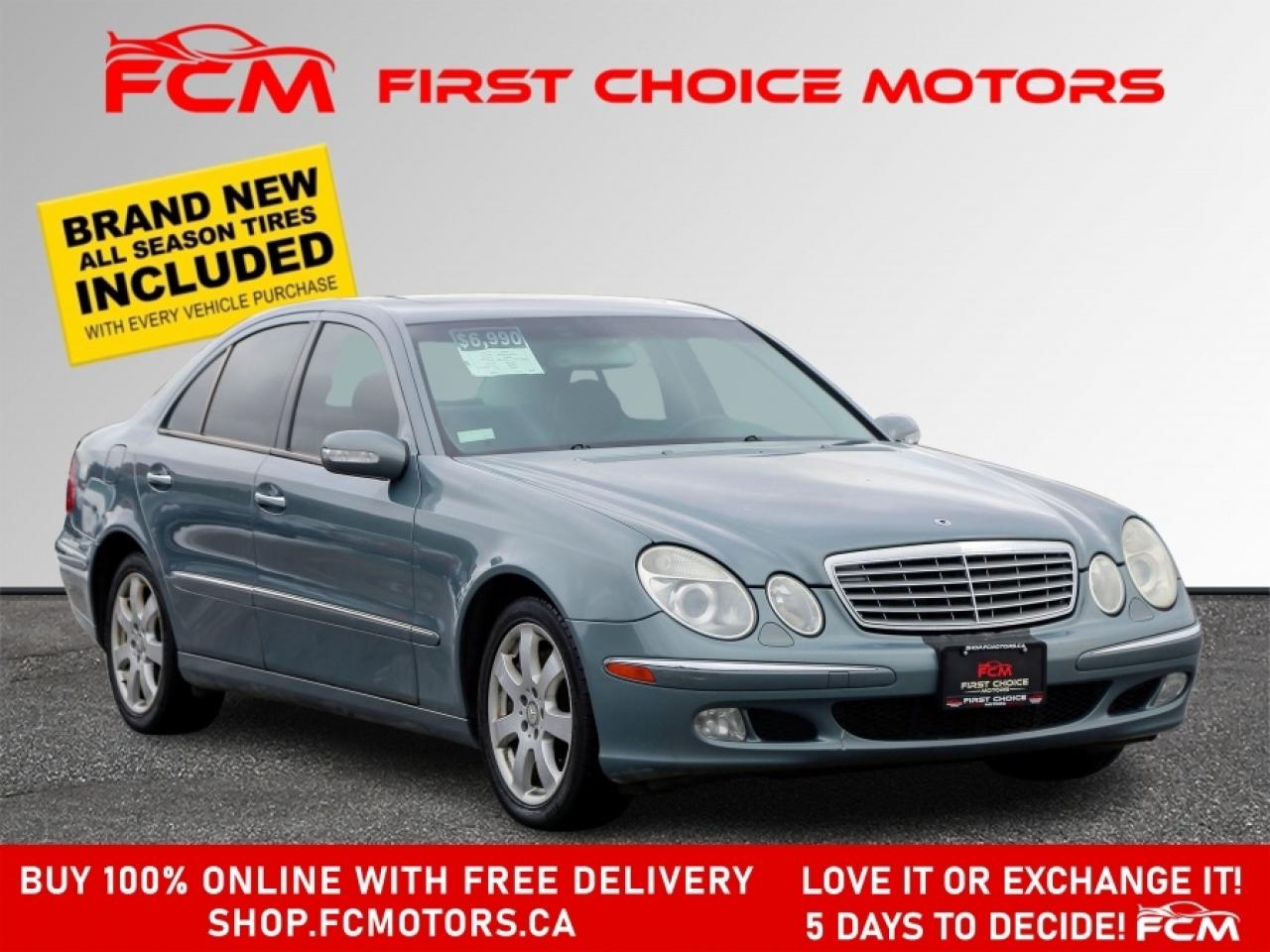 2004 Mercedes-Benz E-Class E500 4MATIC ~AUTOMATIC, FULLY CERTIFIED WITH WARRA Photo
