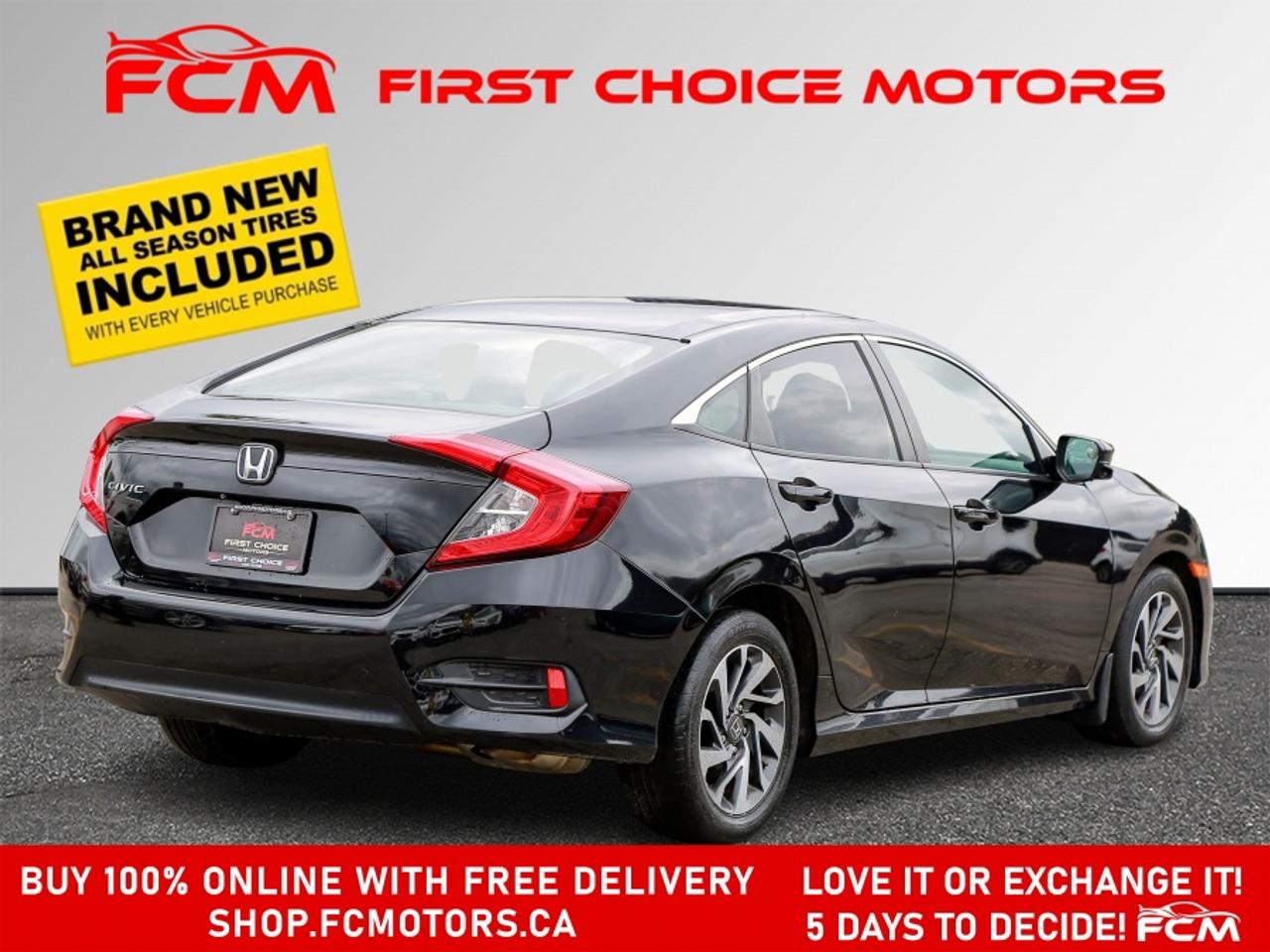 2018 Honda Civic EX ~AUTOMATIC, FULLY CERTIFIED WITH WARRANTY!!!!!~ Photo