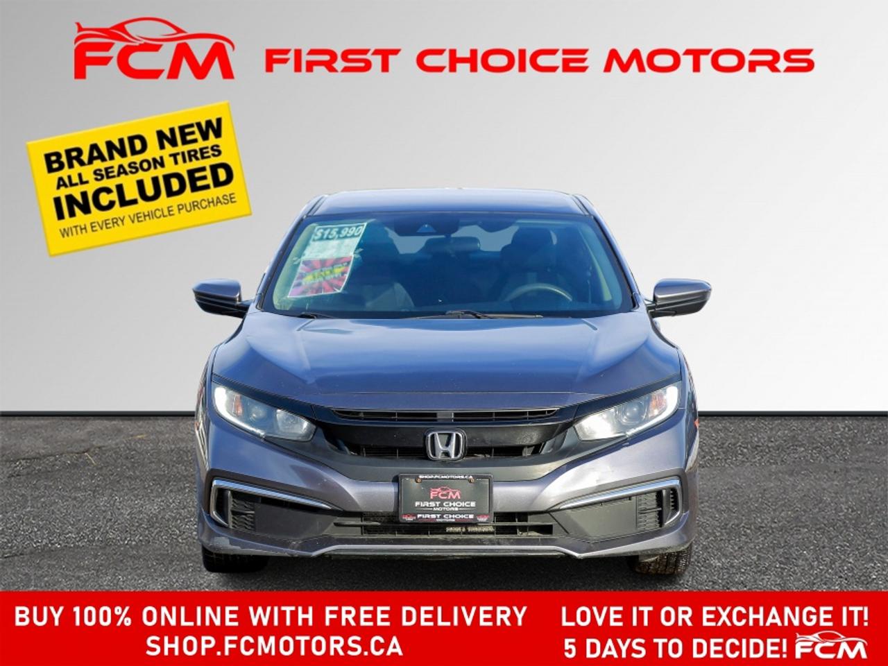 2020 Honda Civic LX ~AUTOMATIC, FULLY CERTIFIED WITH WARRANTY!!!!~ Photo
