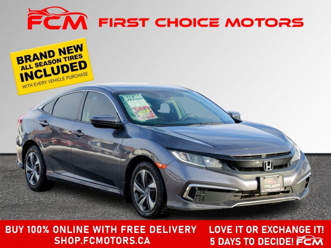 2020 Honda Civic LX ~AUTOMATIC, FULLY CERTIFIED WITH WARRANTY!!!!~ Photo