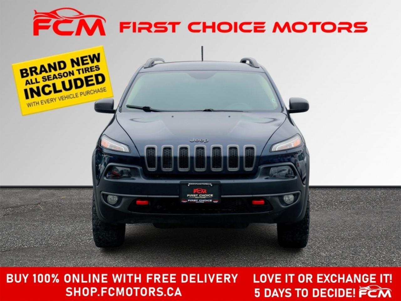 2016 Jeep Cherokee TRAILHAWK ~AUTOMATIC, FULLY CERTIFIED WITH WARRANT Photo