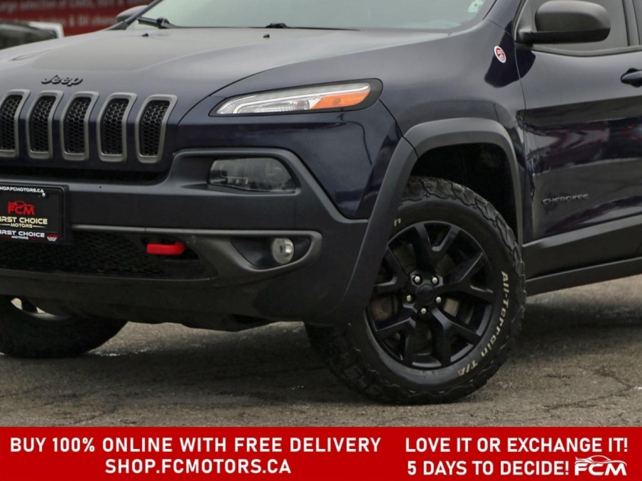 2016 Jeep Cherokee TRAILHAWK ~AUTOMATIC, FULLY CERTIFIED WITH WARRANT Photo