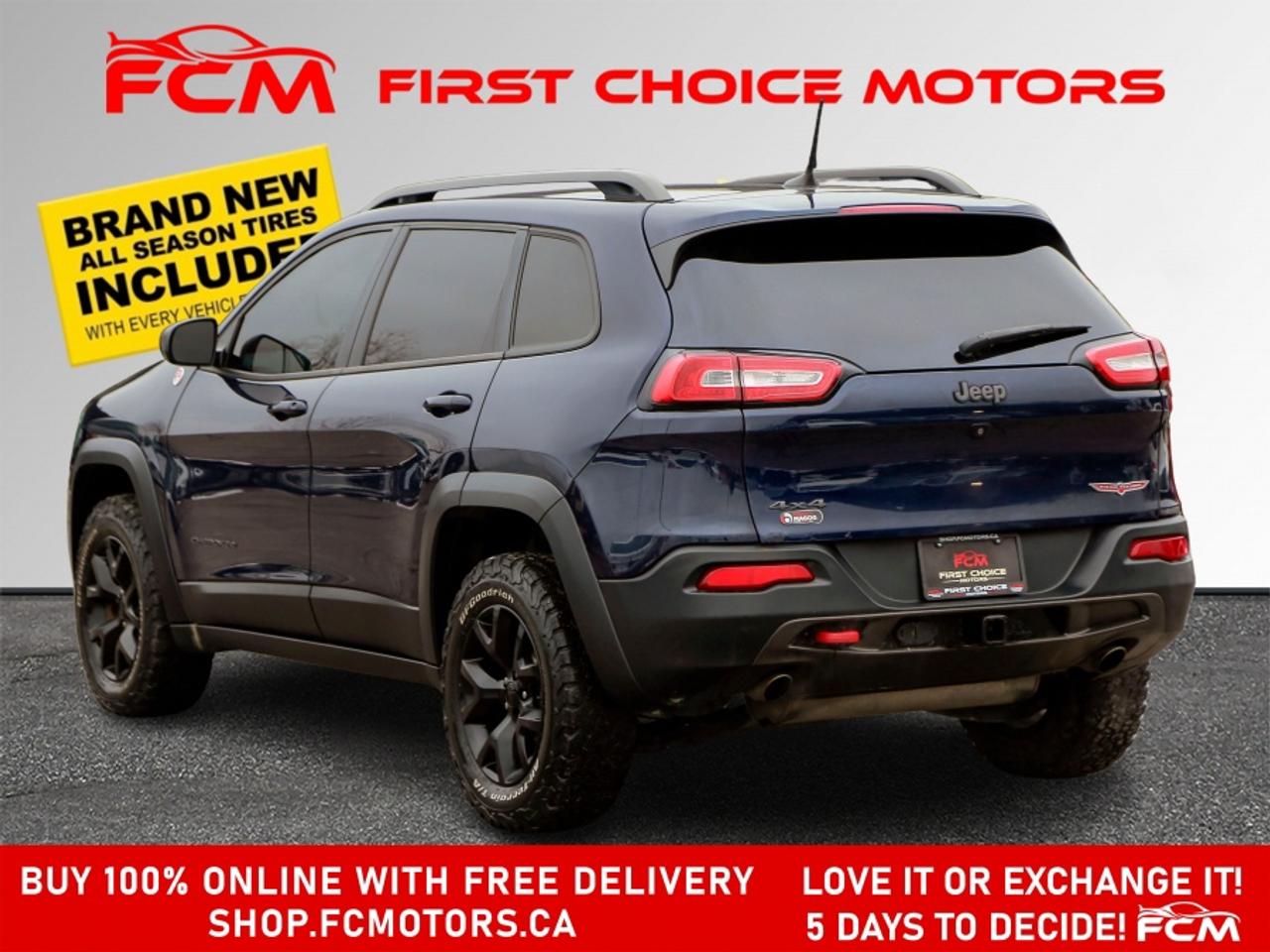 2016 Jeep Cherokee TRAILHAWK ~AUTOMATIC, FULLY CERTIFIED WITH WARRANT Photo4
