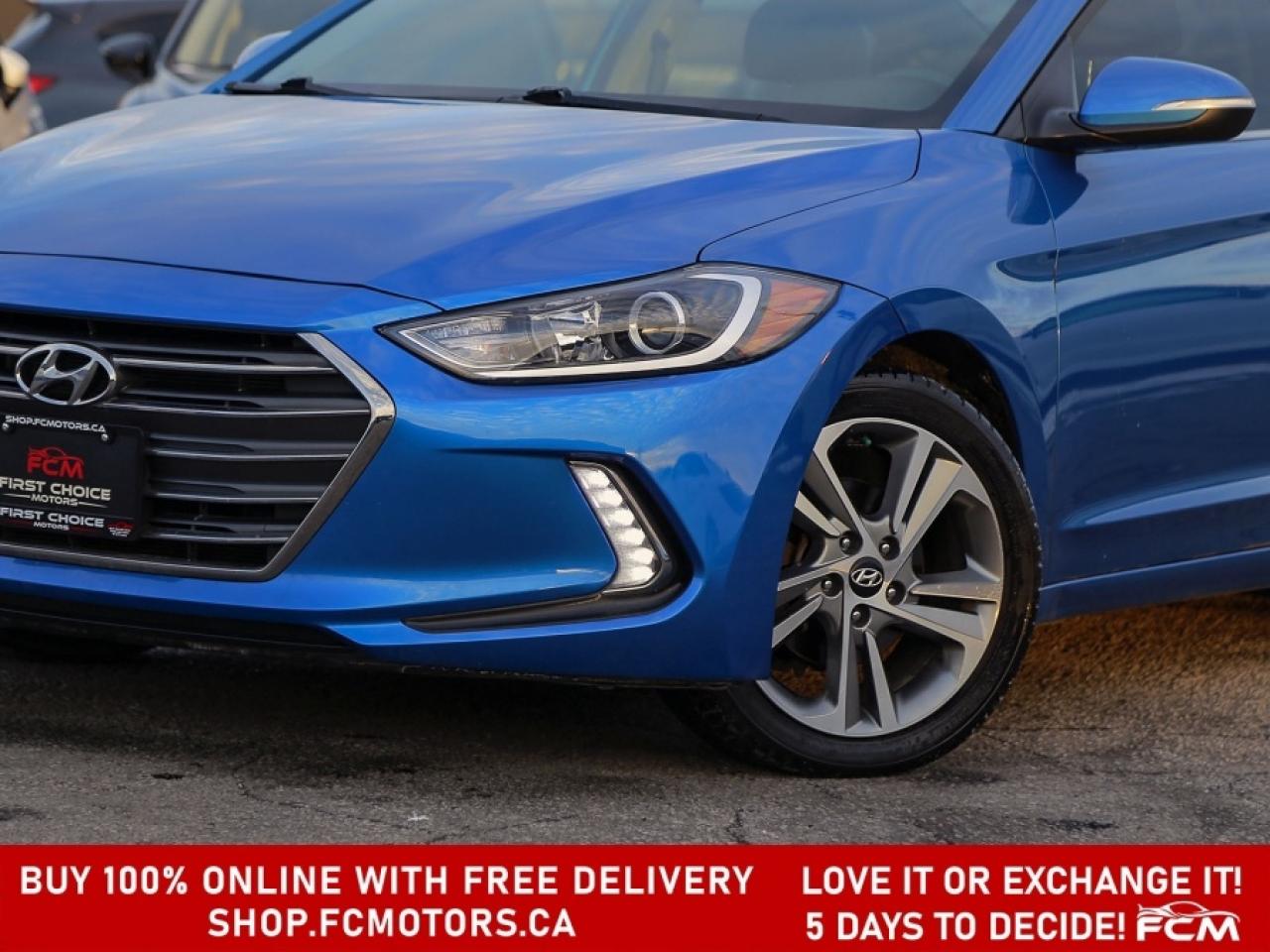 2017 Hyundai Elantra LIMITED ~AUTOMATIC, FULLY CERTIFIED WITH WARRANTY! Photo