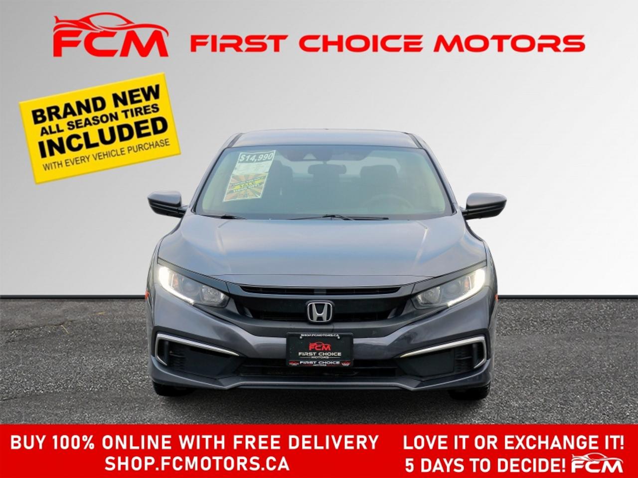 2019 Honda Civic LX ~AUTOMATIC, FULLY CERTIFIED WITH WARRANTY!!!!~ Photo