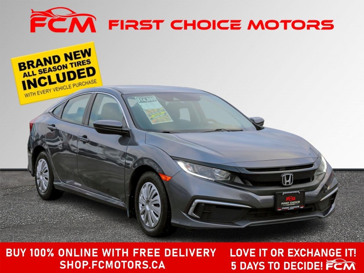 2019 Honda Civic LX ~AUTOMATIC, FULLY CERTIFIED WITH WARRANTY!!!!~ Photo
