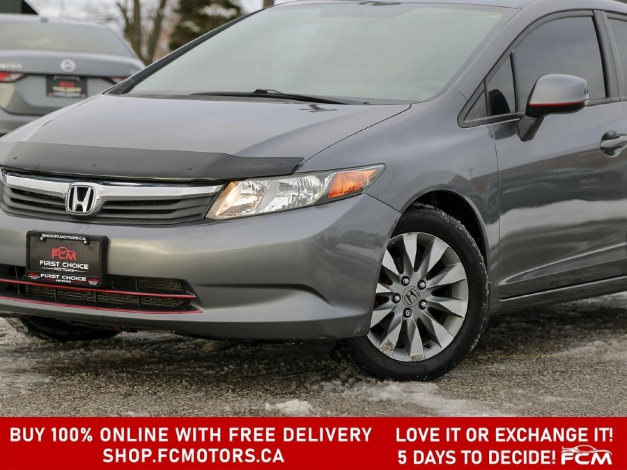 2012 Honda Civic LX ~MANUAL, FULLY CERTIFIED WITH WARRANTY!!!!~ Photo