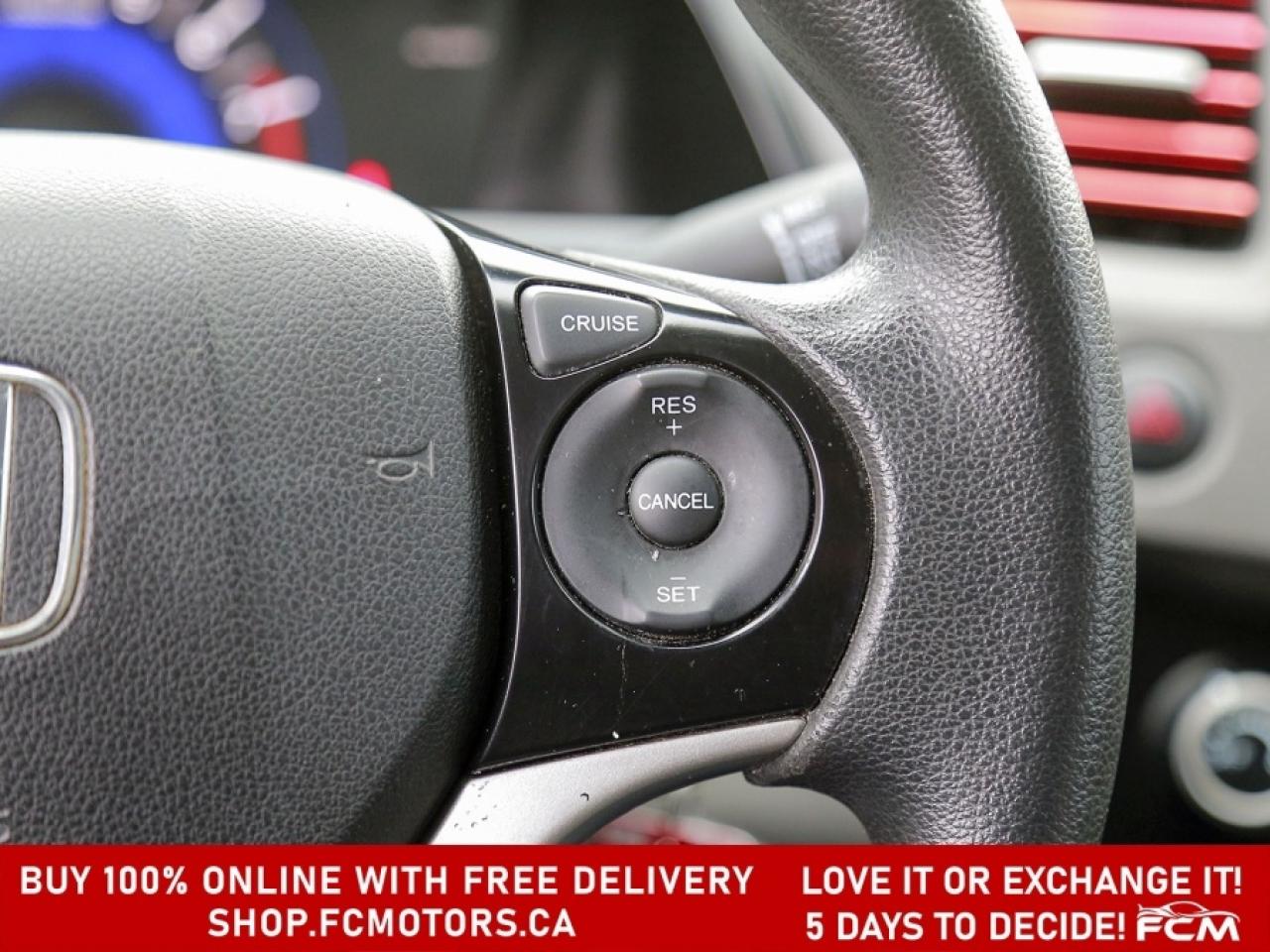 2012 Honda Civic LX ~MANUAL, FULLY CERTIFIED WITH WARRANTY!!!!~ Photo