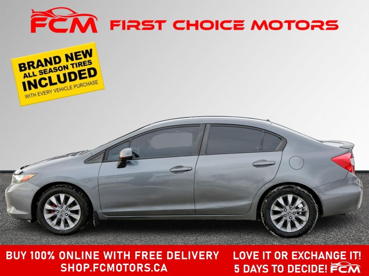 2012 Honda Civic LX ~MANUAL, FULLY CERTIFIED WITH WARRANTY!!!!~ Photo2