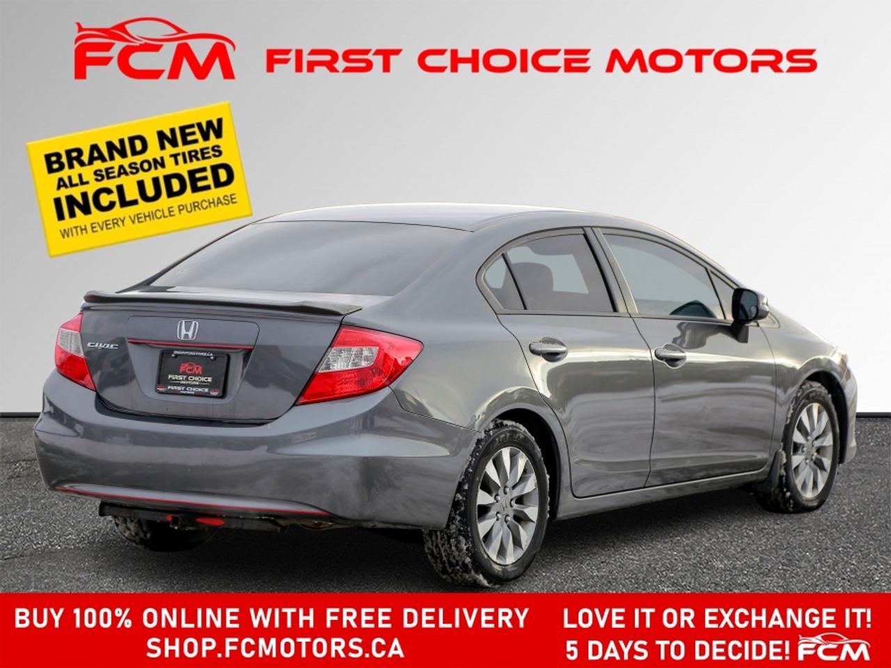 2012 Honda Civic LX ~MANUAL, FULLY CERTIFIED WITH WARRANTY!!!!~ Photo