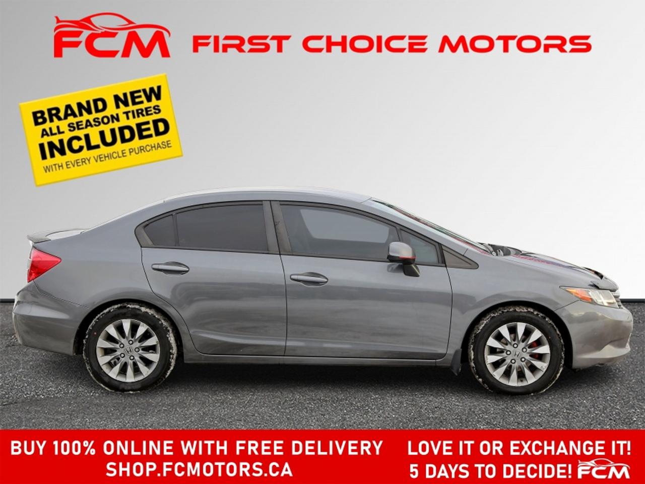 2012 Honda Civic LX ~MANUAL, FULLY CERTIFIED WITH WARRANTY!!!!~ Photo