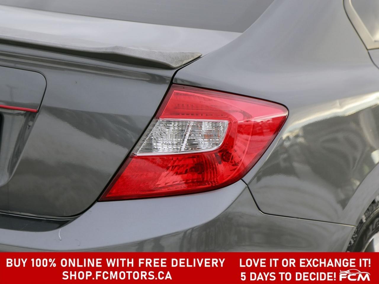 2012 Honda Civic LX ~MANUAL, FULLY CERTIFIED WITH WARRANTY!!!!~ Photo